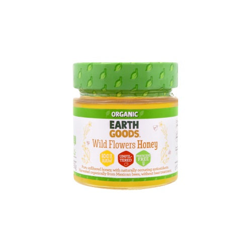 Earth Goods organic Honey - Glass Jar 250G