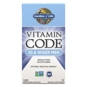 GARDN LIFE VITAMIN CODE 50&WISER MEN 120'S