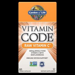Organic Vitamin Code Raw Vitamin C 60Capsules