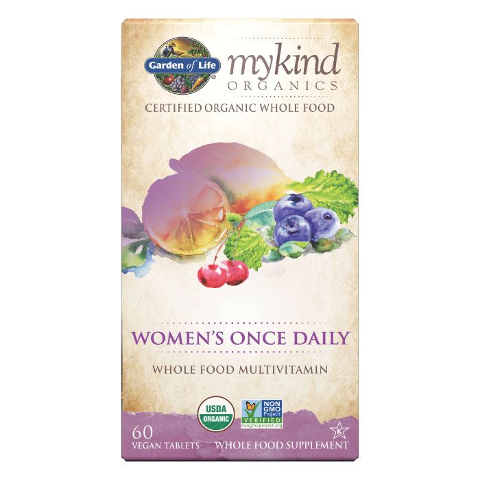 GARDN LIFE MYKIND ORG. WOMENS ONCE DAILY 60&