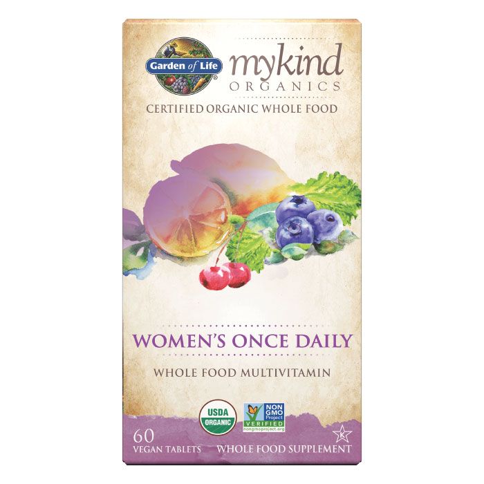 GARDN LIFE MYKIND ORG. WOMENS ONCE DAILY 60&