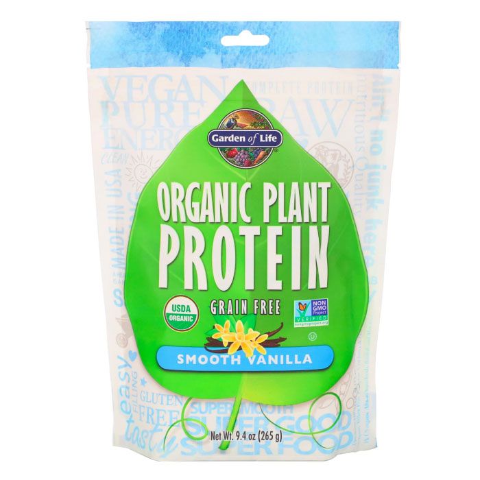 GARDN LIFE ORG. PLANT PROTEIN VANILLA 9OZ