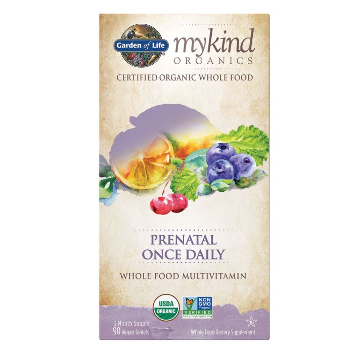 GARDN LIFE MYKIND PRENATAL ONCE DAILY 90 TABS