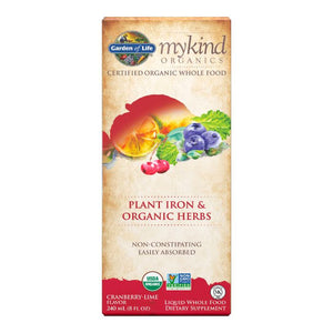 Mykind Organic Plant Iron & Organic Herbs 8Oz