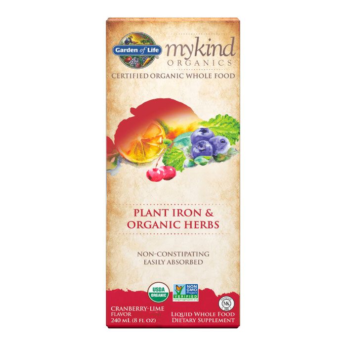Mykind Organic Plant Iron & Organic Herbs 8Oz