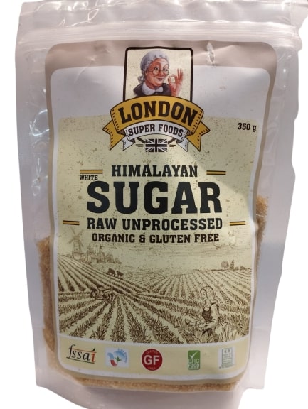 Himalayan White Sugar Raw Unprocessed 350G