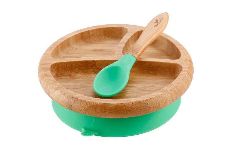Suction Classic Plate + Spoon
