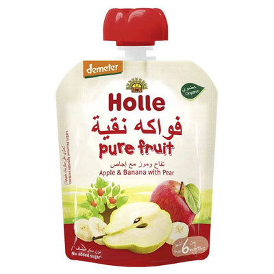 Organic Peach Apple Banana Pear