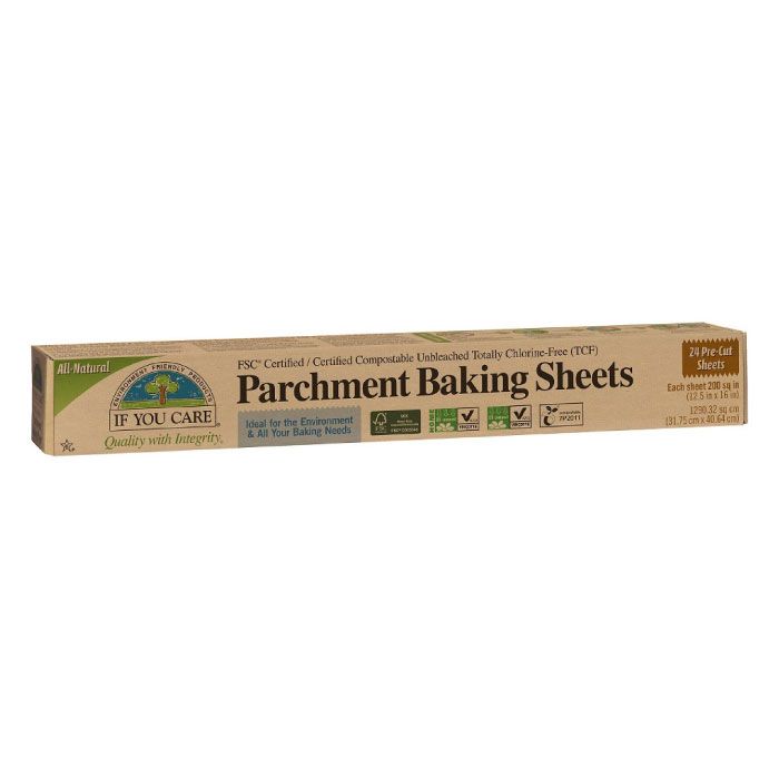 Parchment Baking Paper Sheets 24Ct