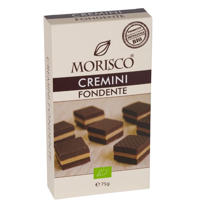 Organic Cremini Fondente Praline 75g