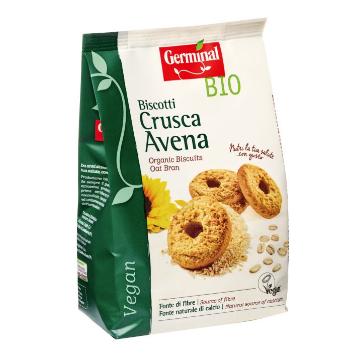 Organic Biscuits Oat Bran 250g