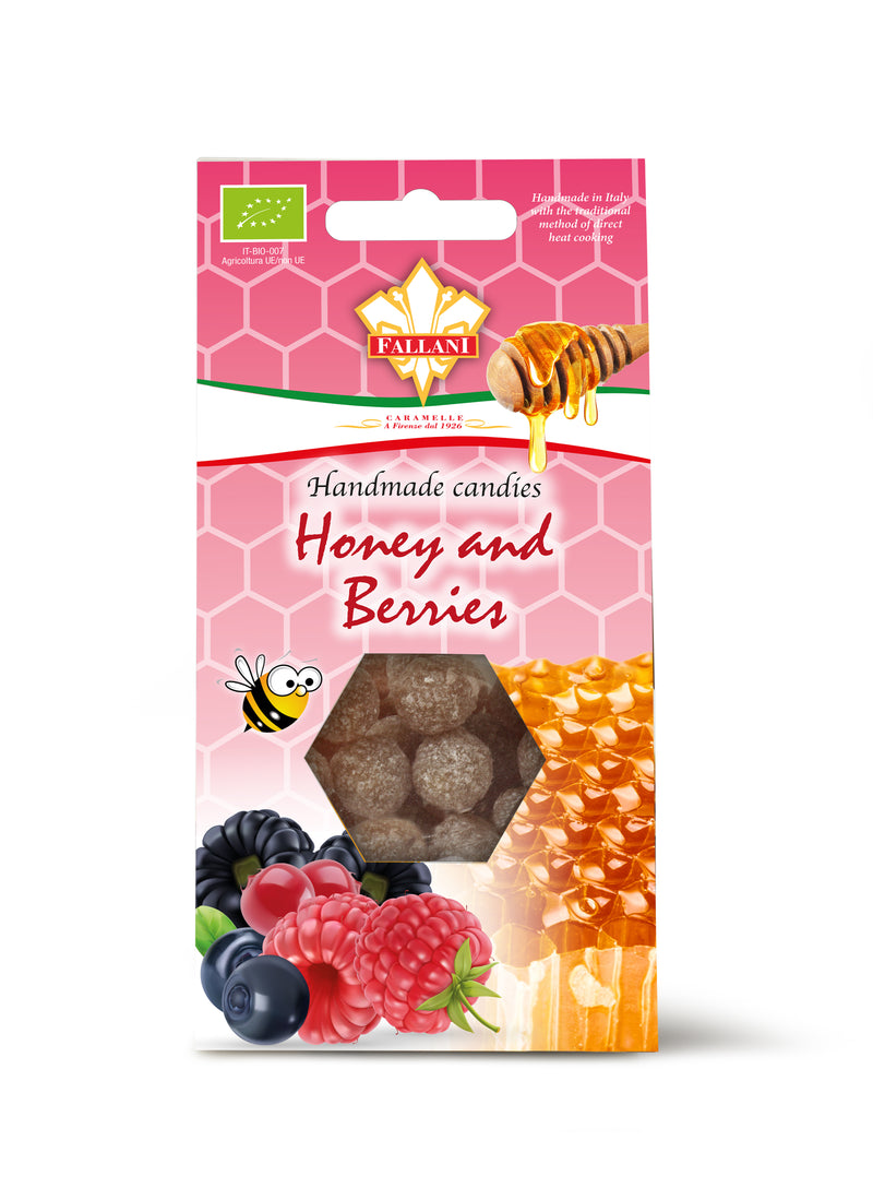 FALLANI HANDMADE CANDIES HONEY&BERRIES 90G