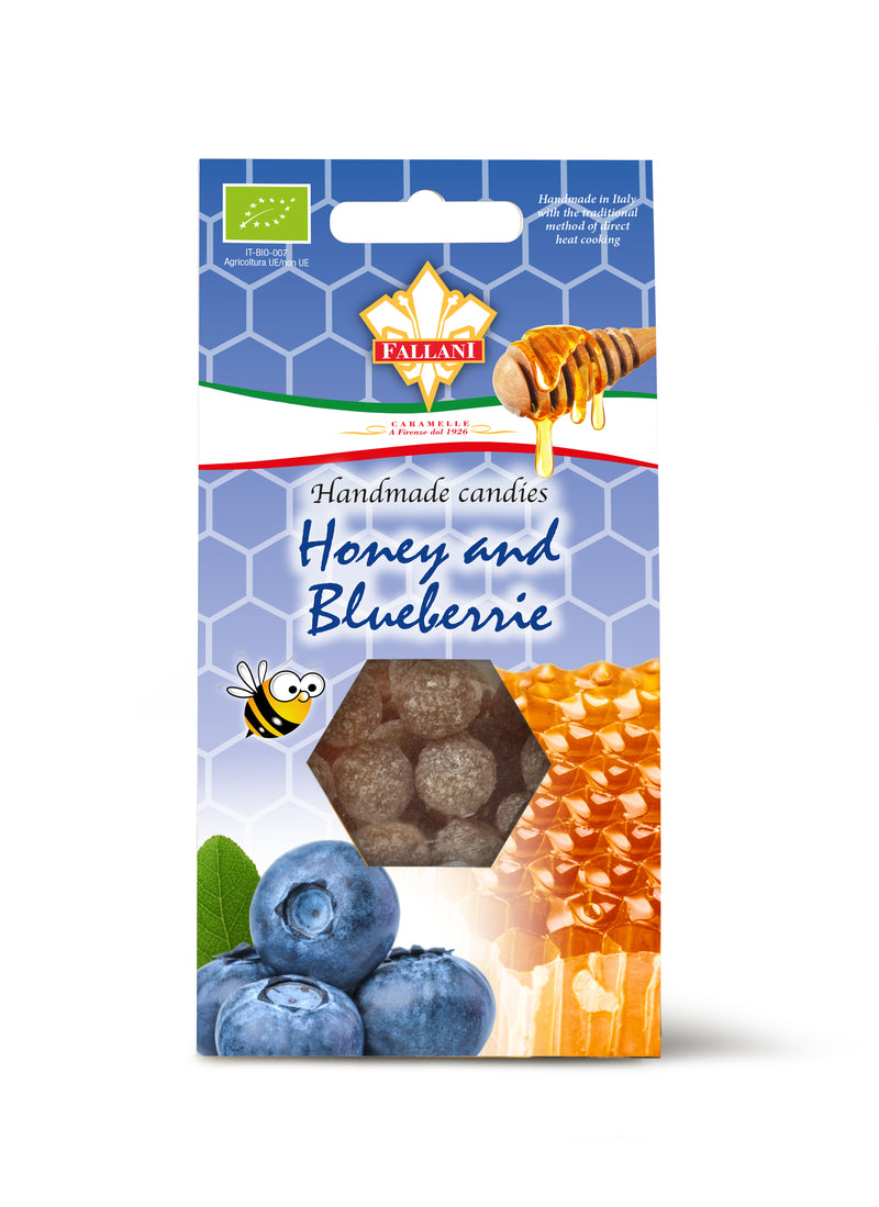 FALLANI HANDMADE CANDIES HONEY&BLUEBERRIES90G