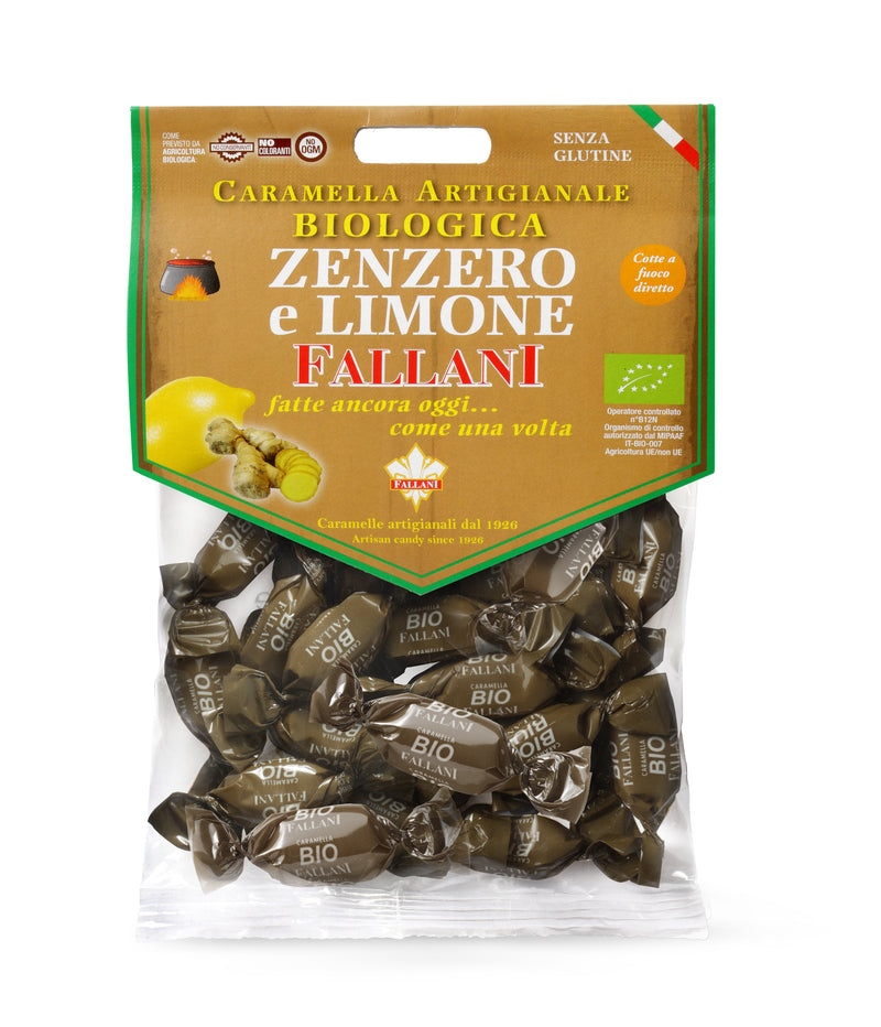 FALLANI GINGER & LEMON CANDY 100G