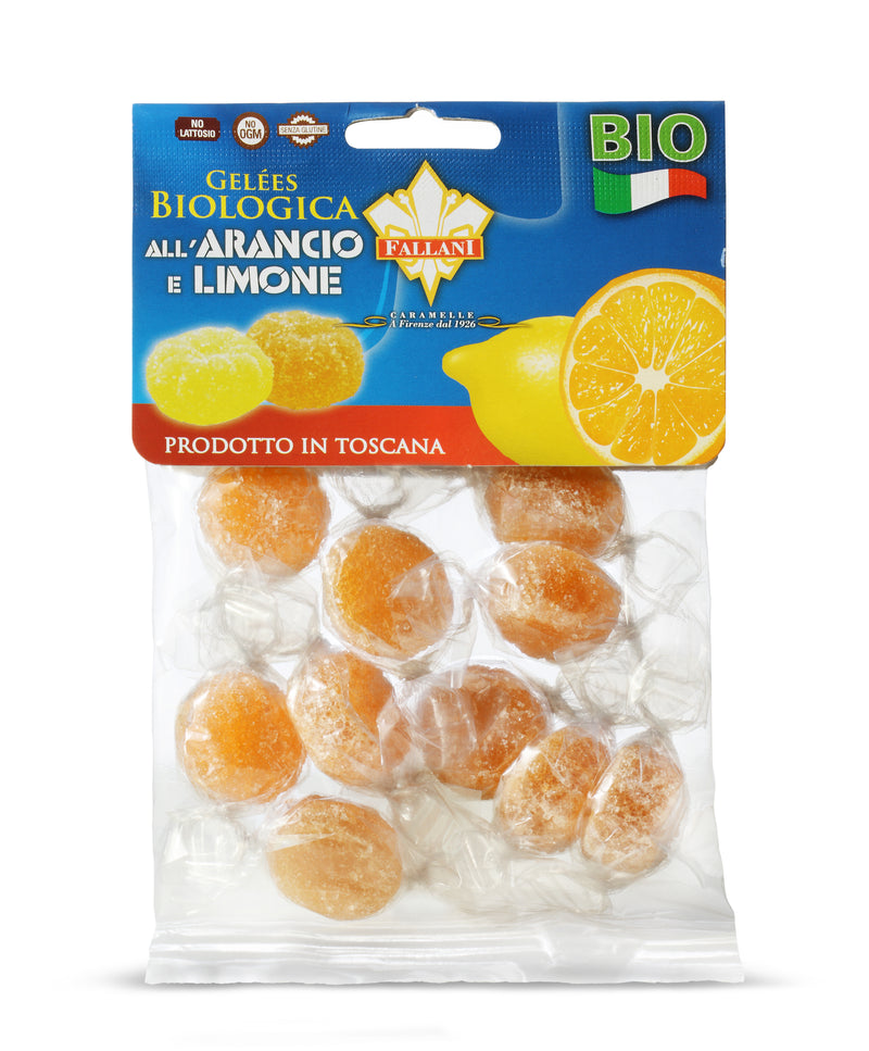 FALLANI ORANGE & LEMON JELLIES 70G