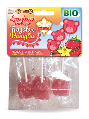 FALLANI STRAWBERRY&VANILLA LOLLIPOP 51G