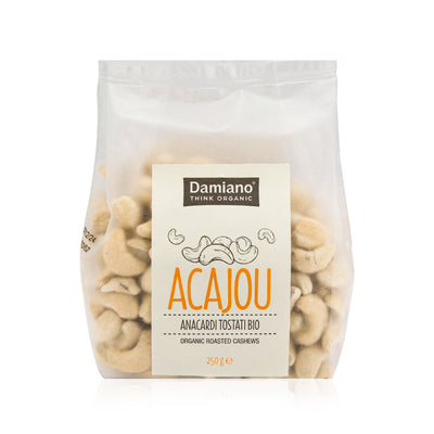 Organic Roasted Cashews 250g