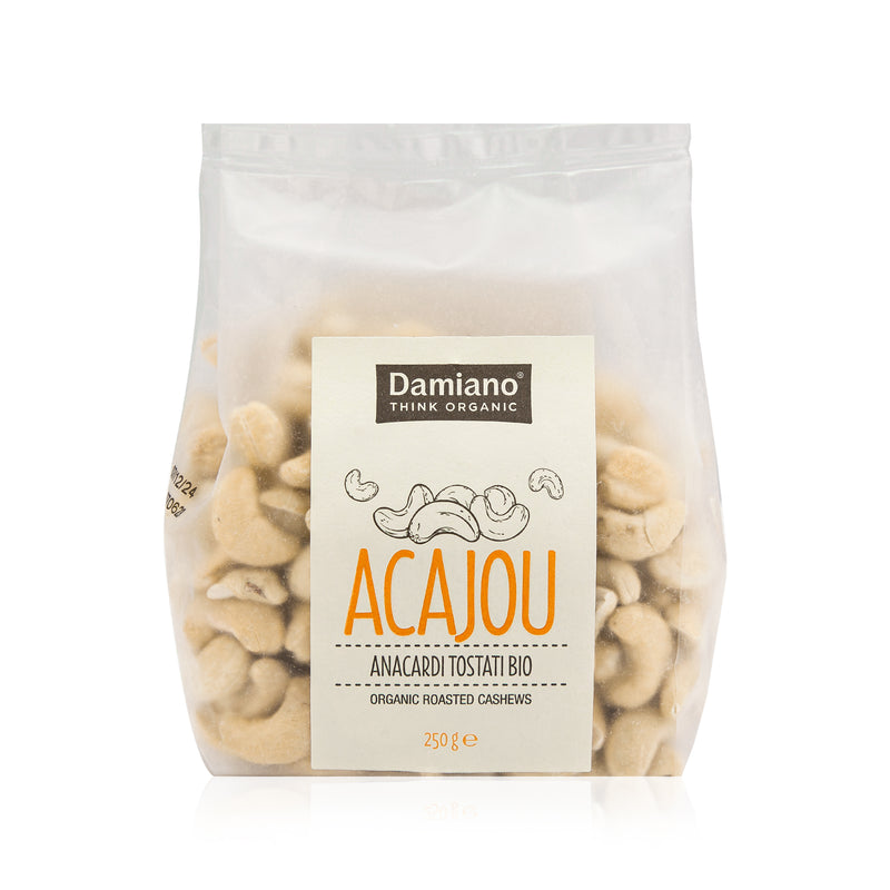 Organic Roasted Cashews 250g