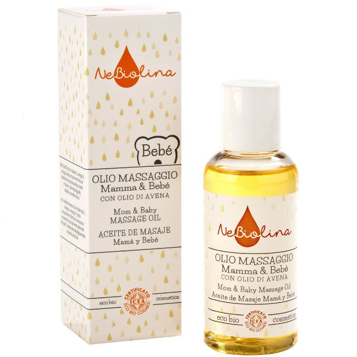Organic Mom Baby Massage Oil 100Ml