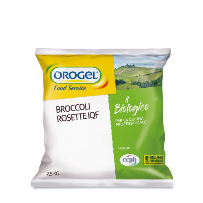 Organic Broccoli Florets 2500g