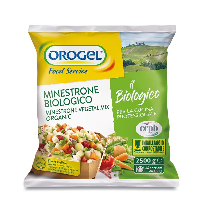 Organic Minestrone Vegetal Mix 2500g