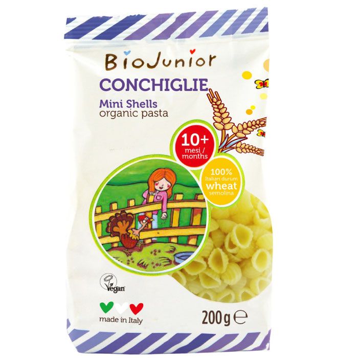 Organic Mini Shells Organic Pasta 200g