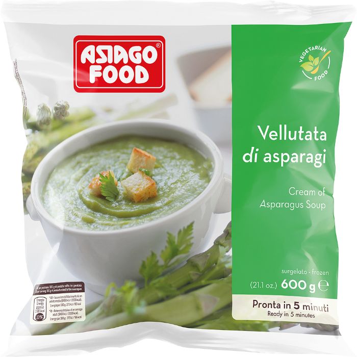 Organic Frozen Cream Of Asparagus Soup 600g