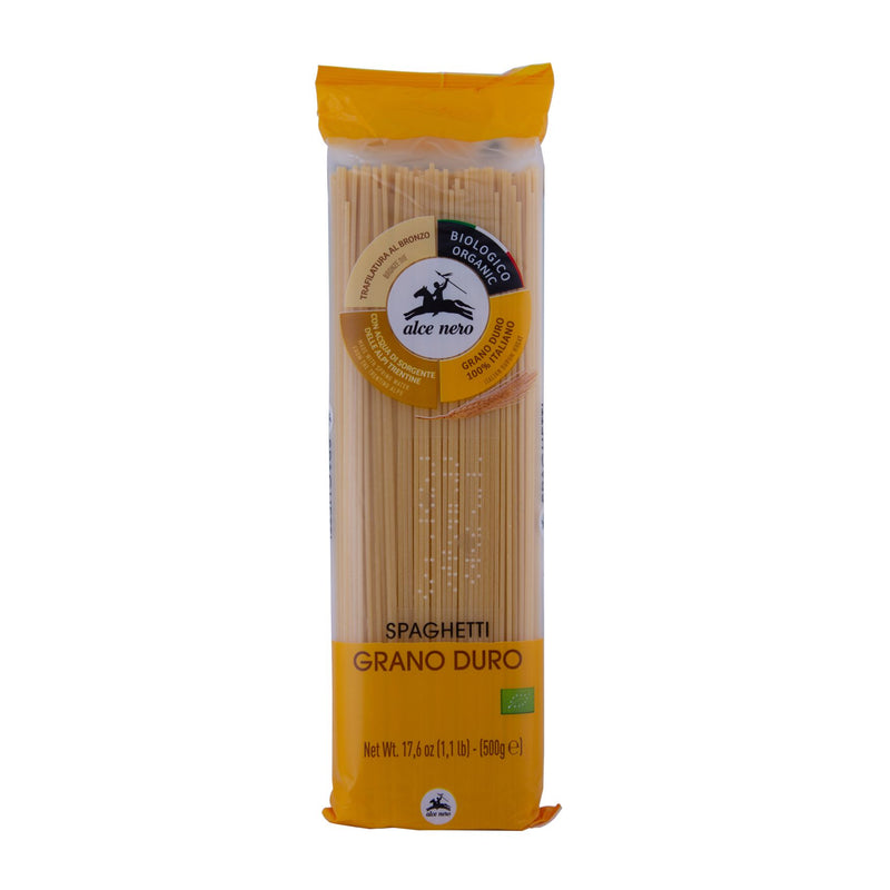 Organic Whole Durum Wheat Semolina Spaghetti 500g