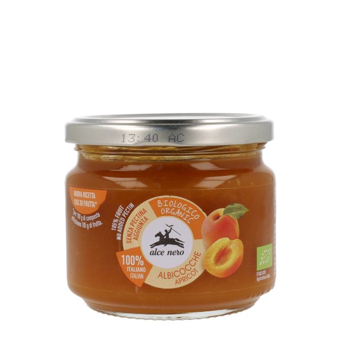 Alce Nero Organic Apricot Jam 270G