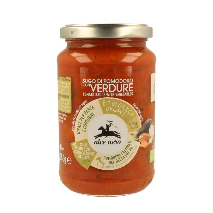 Organic Tomato Sauce with Vegetables 350g
