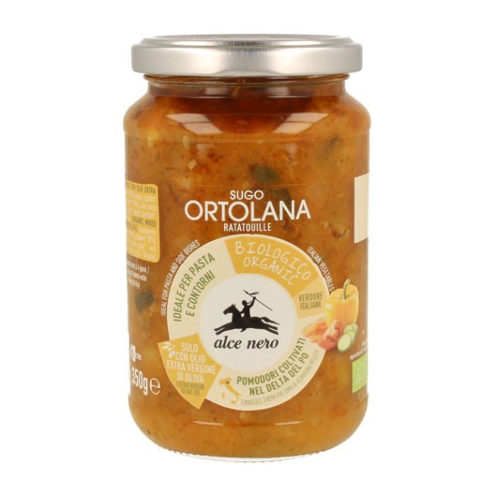 Organic Tomato Sauce Ortolana with Mixed Vegetables 350g