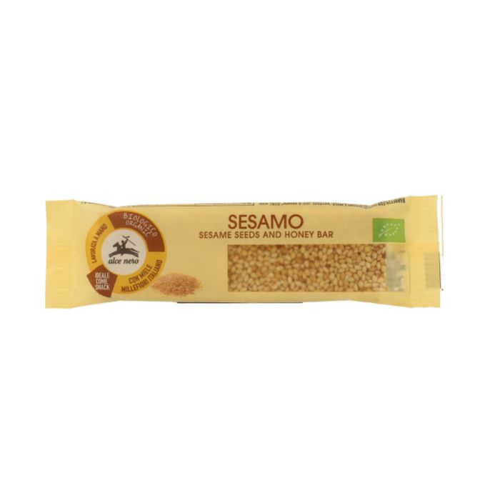 Organic Sesame Bar with Honey 22g