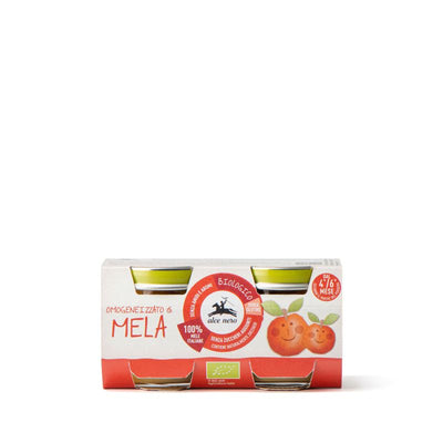 Organic apple puree Baby Food 160g - Alce Nero -