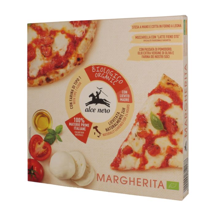 Organic Frozen Pizza Margherita 363g