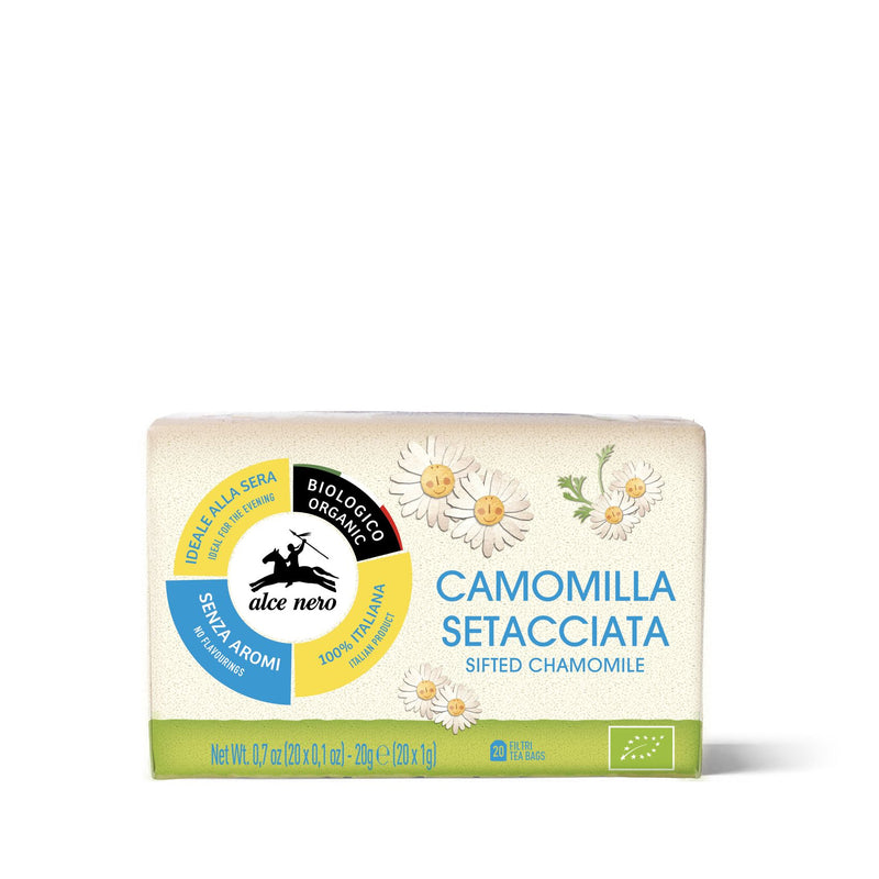 Organic chamomile tea bags 20g