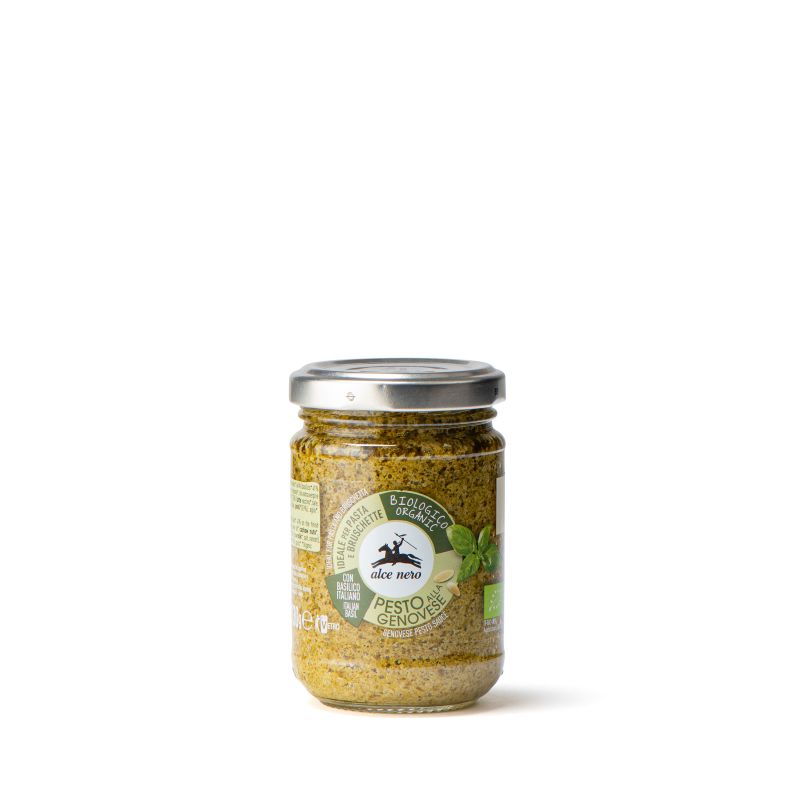 Organic Pesto Genovese basil sauce 130ml