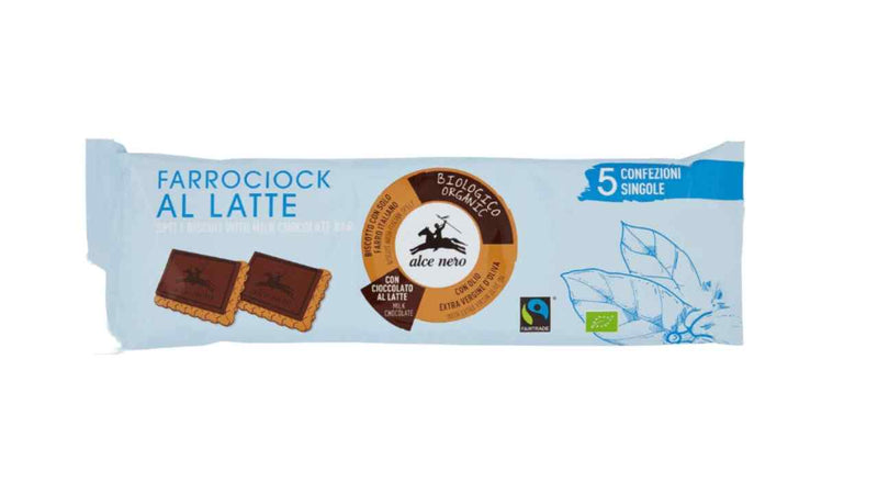 Organic Spelt Biscuit with Milk Chocolate bar 140g