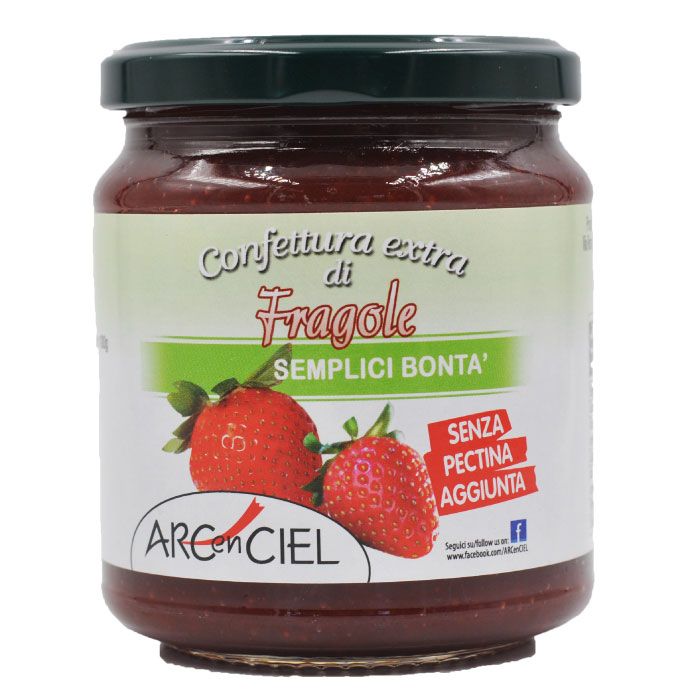 Organic Strawberry Extra Jam 350g