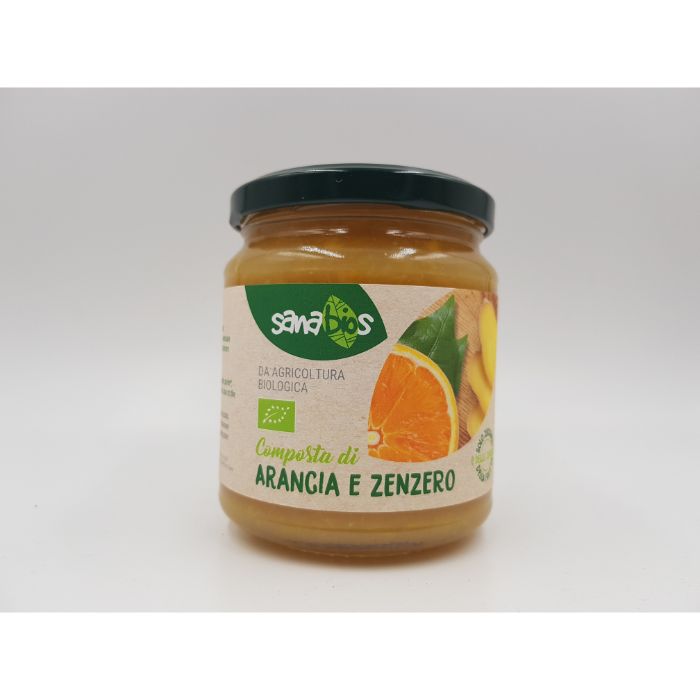 Organic Oranges with Ginger Fruit Spread 320g