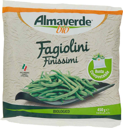Organic Extra Fine Green Beans 450g - Almaverde Bio -