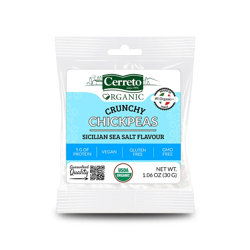 Organic Beans Snack Salt Flavor 30g