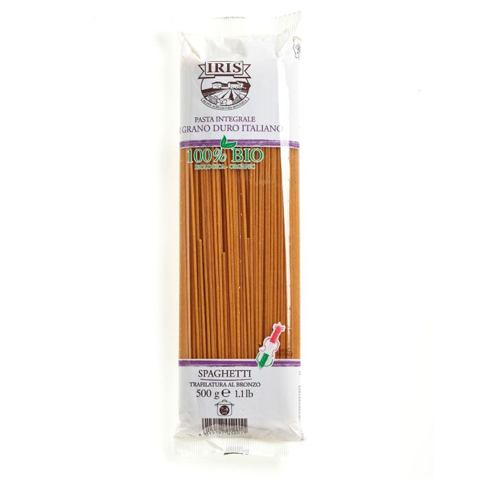 Organic Durum Whole Wheat Pasta Spaghetti 500g