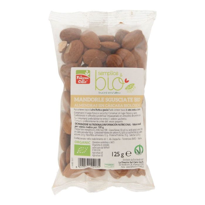 Organic Almond 125g
