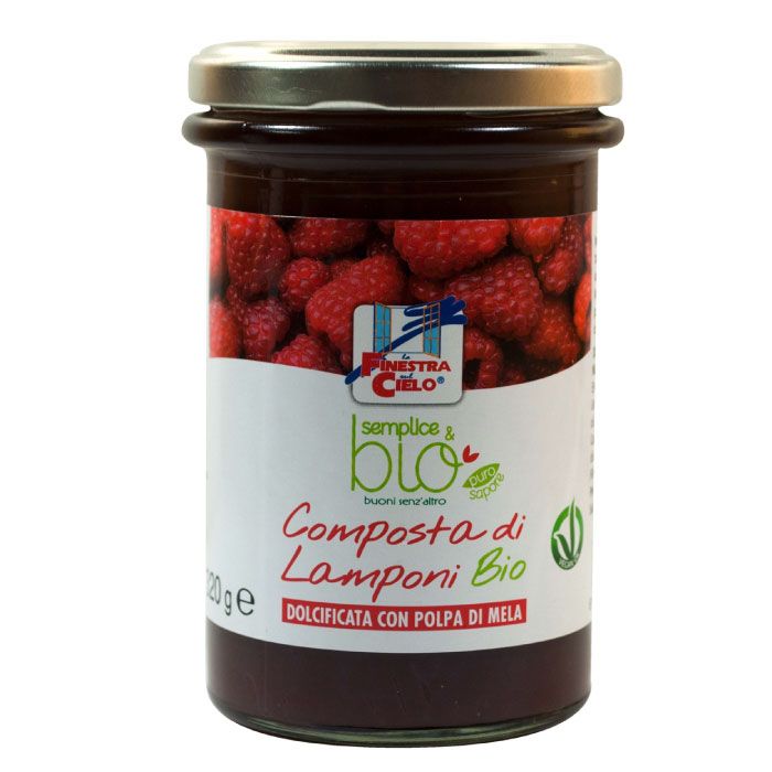 Organic Raspberry Jam 320g