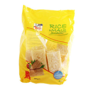 L'FINEST ORG. RICE AND CORN SNACKS 250G