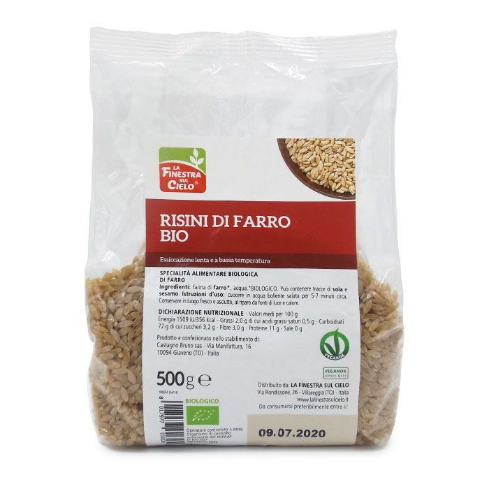 Organic Spelt Rice 500g