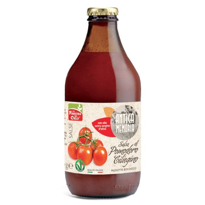 Organic Cherry Tomato Sauce 330g