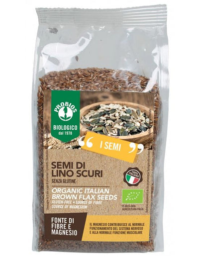 Organic Brown Flax Seeds 500g - Probios -