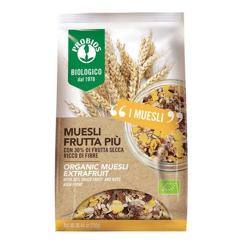 Organic Muesli Rich Of Fruit 750g