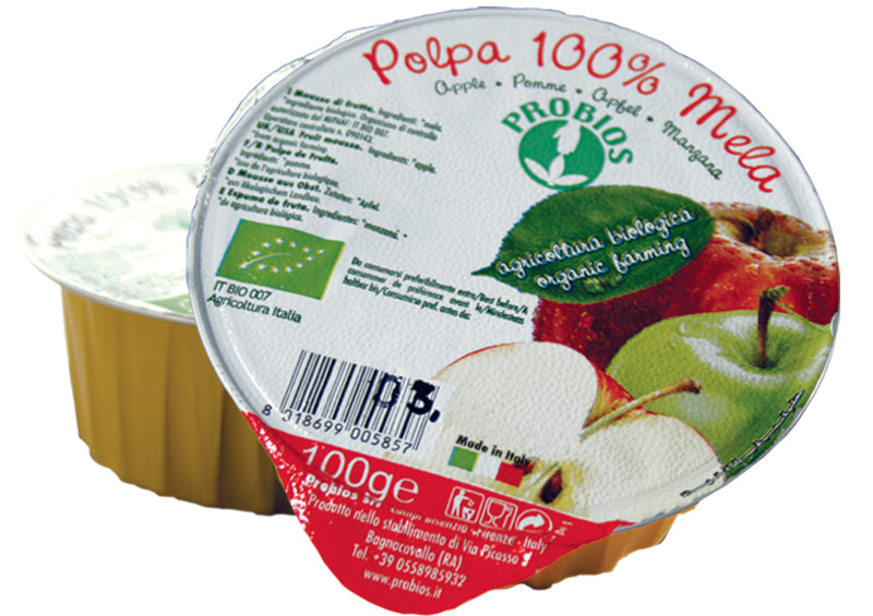 Organic Apple Pulp Puree 100g